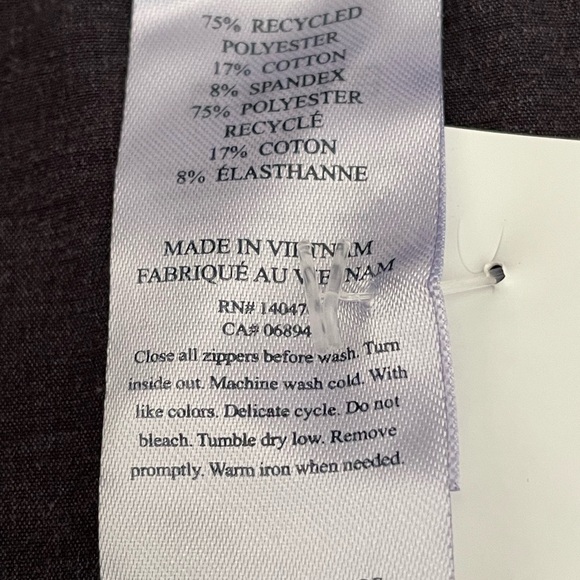 Faherty All Day Shorts Dark Heathered Blue Flat Front Shorts NWOT - Picture 9 of 10